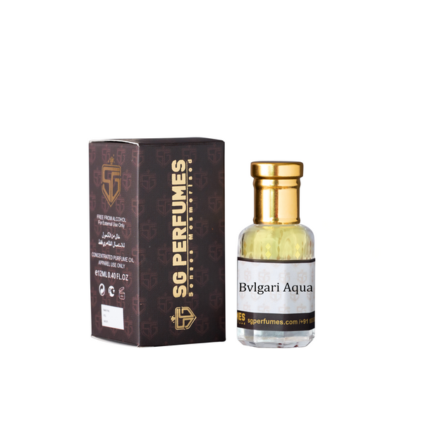 Bulgari Aqua Premium Attar SG Perfumes 12ml 24ml