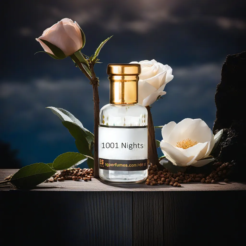 1001 Nights Platinum Attar - SG Perfumes | 12ml & 24ml