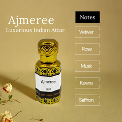 Ajmeree attar with notes