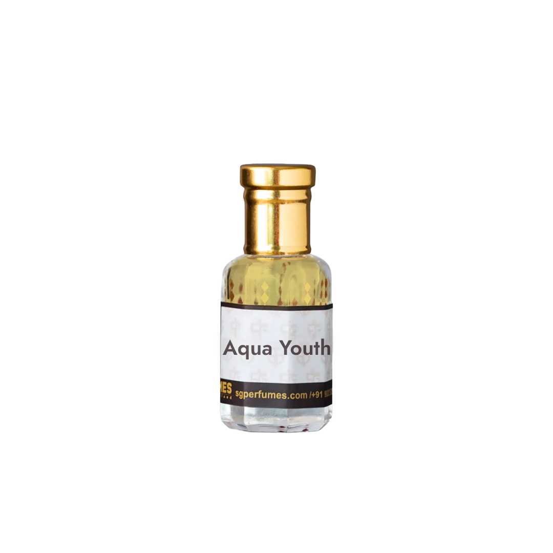 Aqua Youth Bottle with black & grey gradient 