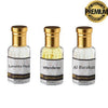 3 set attars Lavanta Oud, Wanderer, Al Barakat