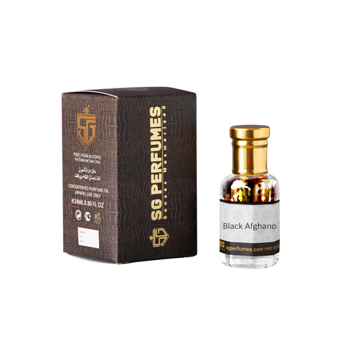 Black Afghano Attar with Box