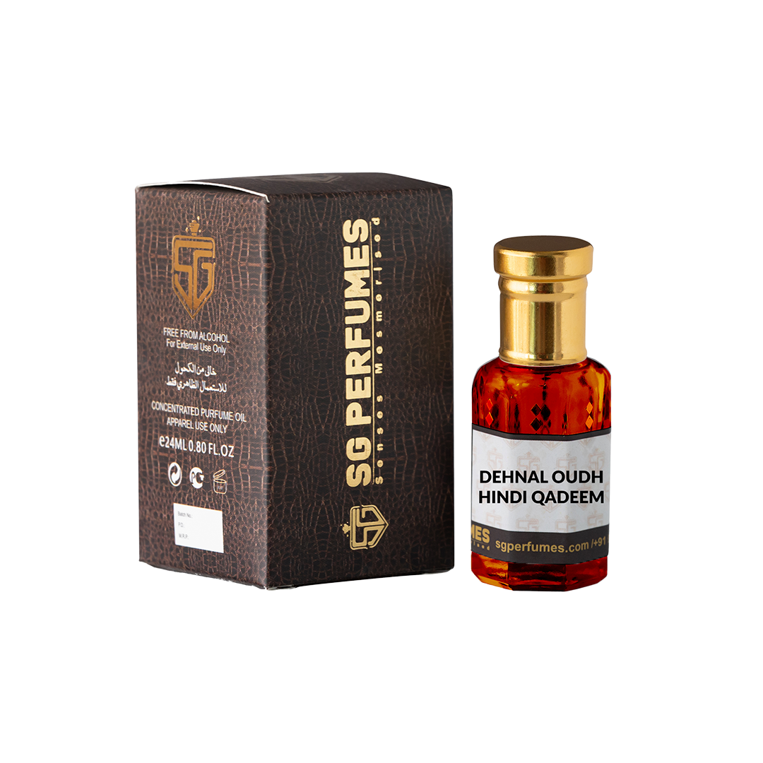 Dhenul Oudh Hindi Qadeem Attar & Box