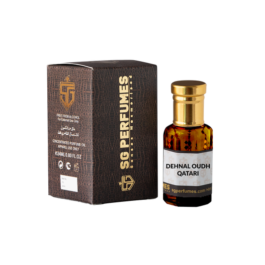 Dehnal Oud Qatari Attar with Box
