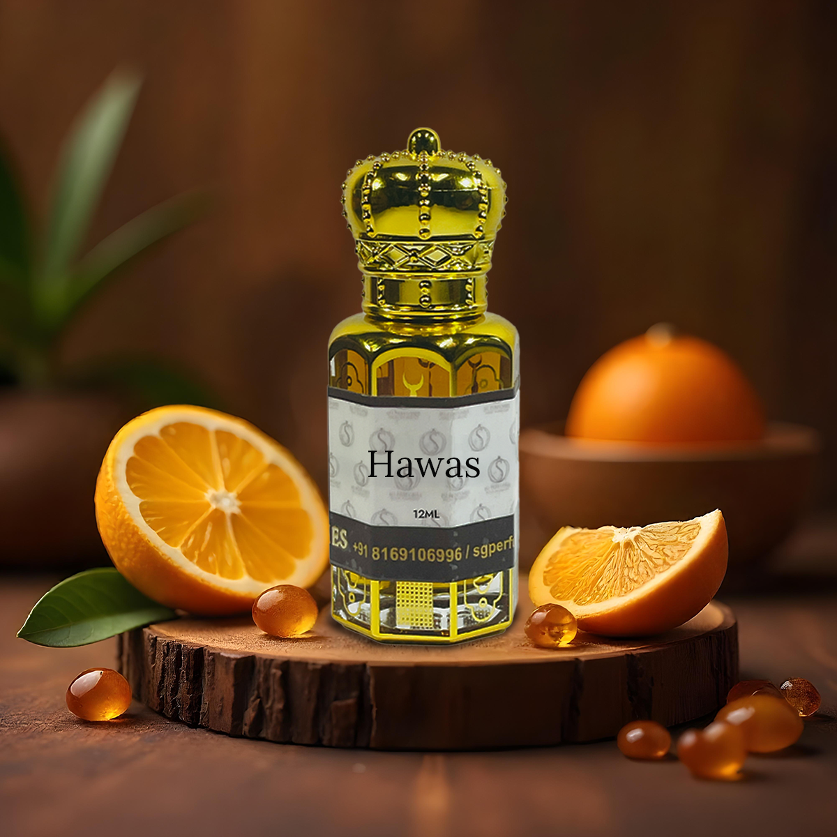 Hawas, Oudh Aqua, Opan 12 ml Each