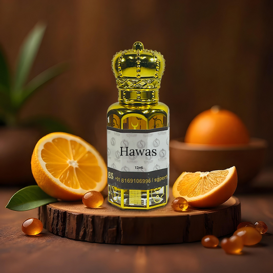 Hawas, Oudh Aqua, Opan 12 ml Each