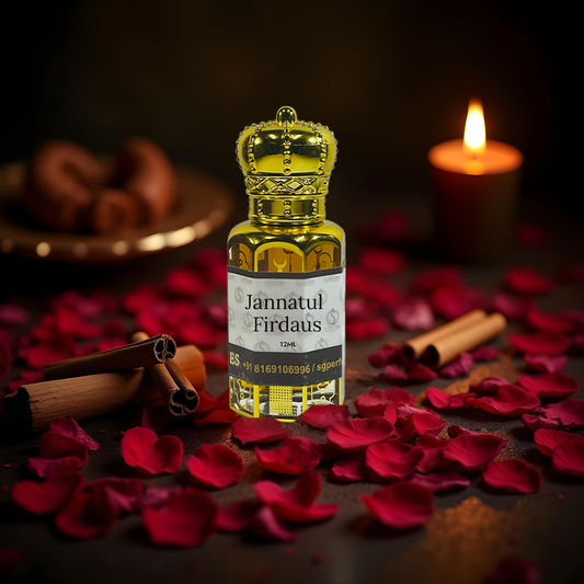 3 Pcs Attar Set Jannat ul Firdaus, Musk Amber, Kala Bhoot 12ml each