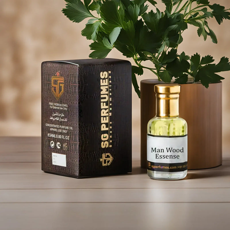 Man Wood Essense Premium Attar - SG Perfumes | 12ml & 24ml
