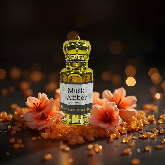 3 Pcs Attar Set Jannat ul Firdaus, Musk Amber, Kala Bhoot 12ml each