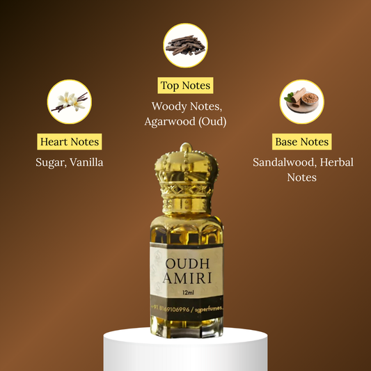 Oudh Amiri Arabic Attar & Perfume - SG Perfumes