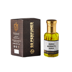 Oudh Kuwaity Gold Attar & Box