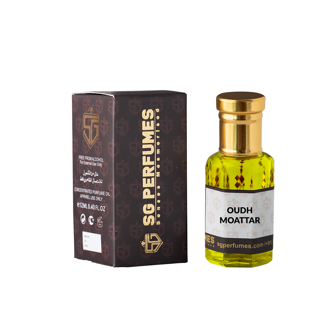 Oudh Moattar Attar Bottle & Box