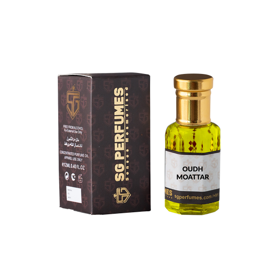 Oudh Moattar Attar Bottle & Box