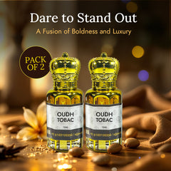 Oudh Tobac - SG Perfumes | 12ml, Pack of 2 (12ml) & Parfum 50ml