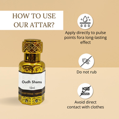 Oudh Shams - SG Perfumes | 12ml & 24ml