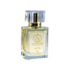 Silver Parfum Bottle with black and grey gradient