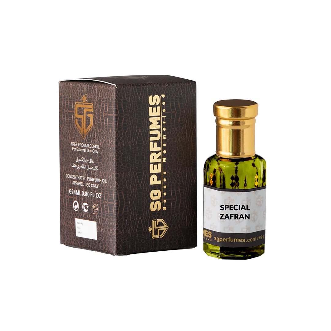 Special Zafaran Attar with Box