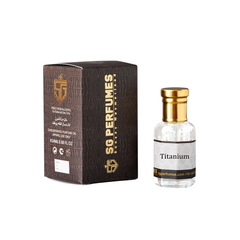 Titanium Attar Bottle with Box