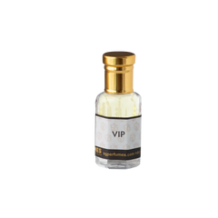 VIP Attar Bottle in black & grey griedent 