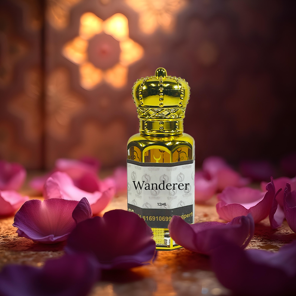 3 pcs Arabic Attar Set Lavanta Oud, Wanderer, Al Barakat 12ml Each