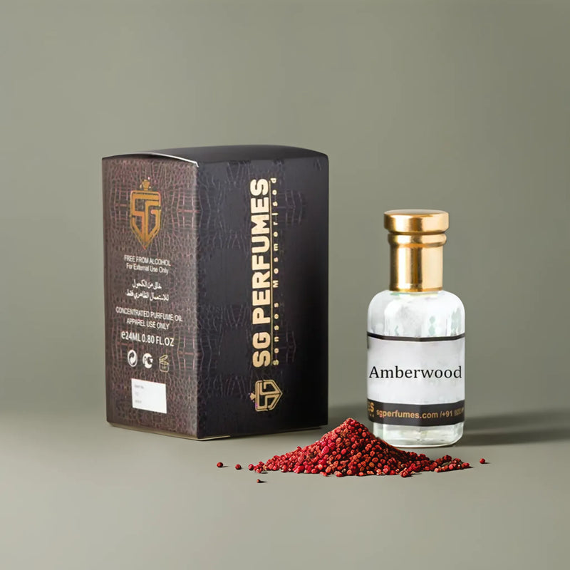 Amberwood Platinum Attar - SG Perfumes | 12ml & 24ml