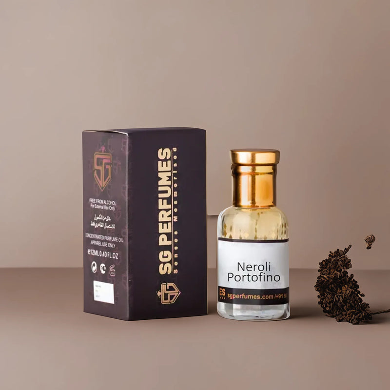 Neroli Portofino Platinum Attar - SG Perfumes | 12ml & 24ml