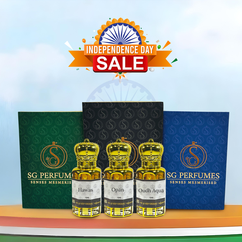 Hawas, Oudh Aqua, Opan 12 ml Each