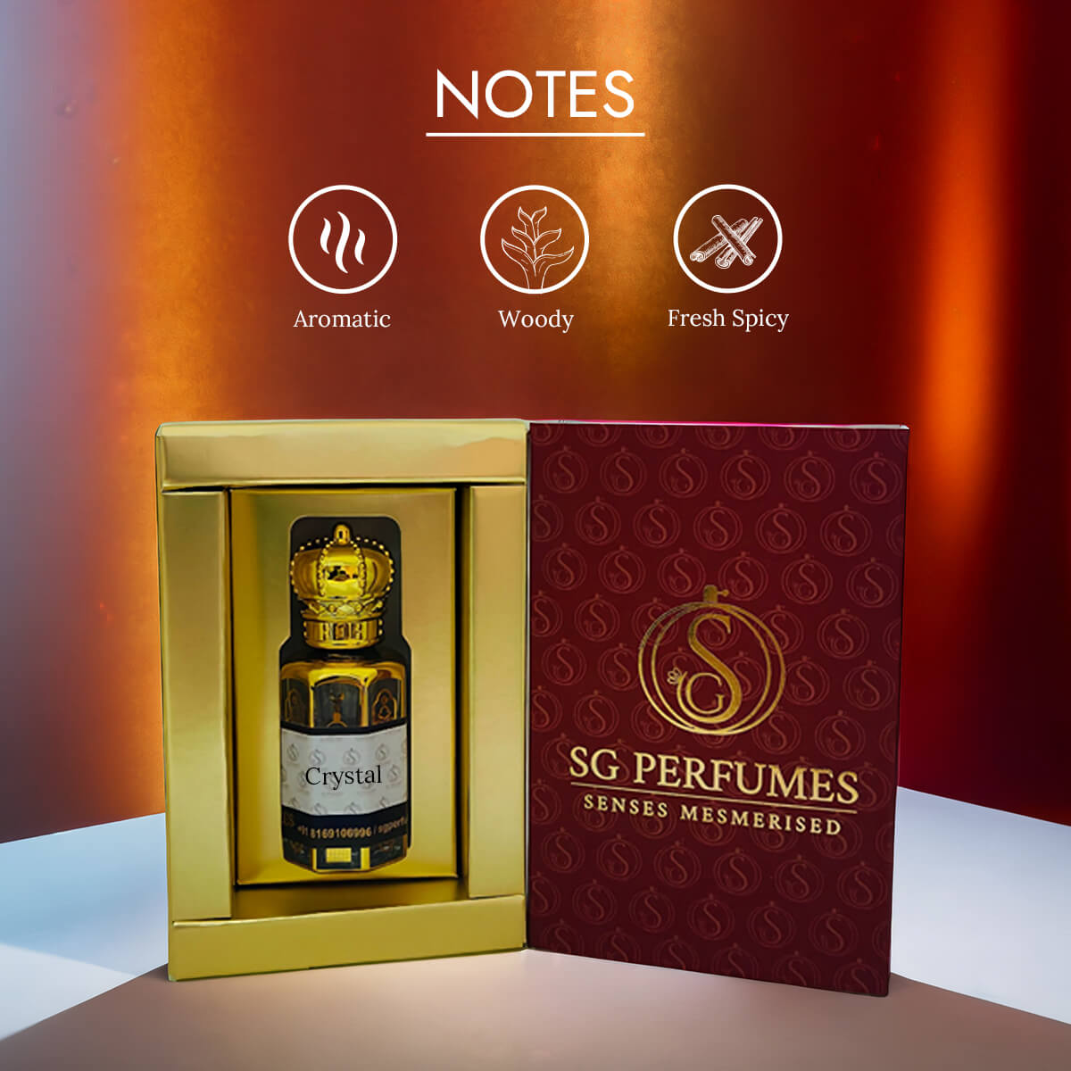 Crystal & One Million Combo - SG Perfumes - 12ml Each