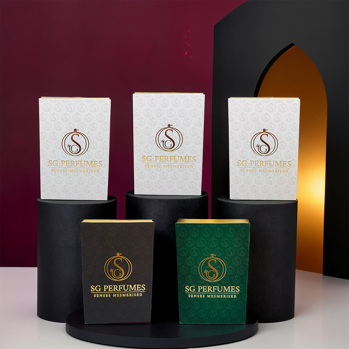 Timeless Fragrance Pack of 5 - SG Perfumes - 12ml Each