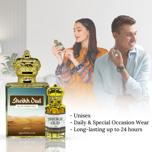 Sheikh Oud Perfume & Attar Combo