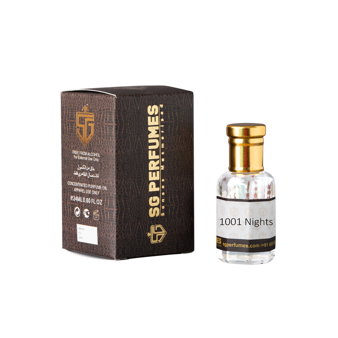 1001 Nights Platinum Attar