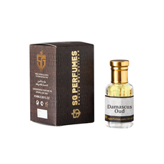 Damascus Oud Attar Bottle with Box