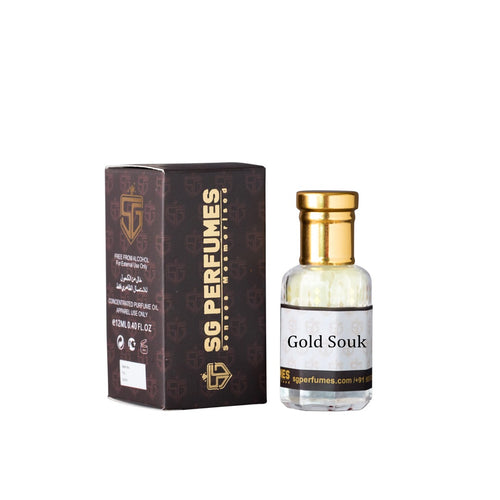 Gold Souk Attar & Box